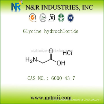 Glycine hcl 98.5%~101.5% CAS No. 6000-43-7